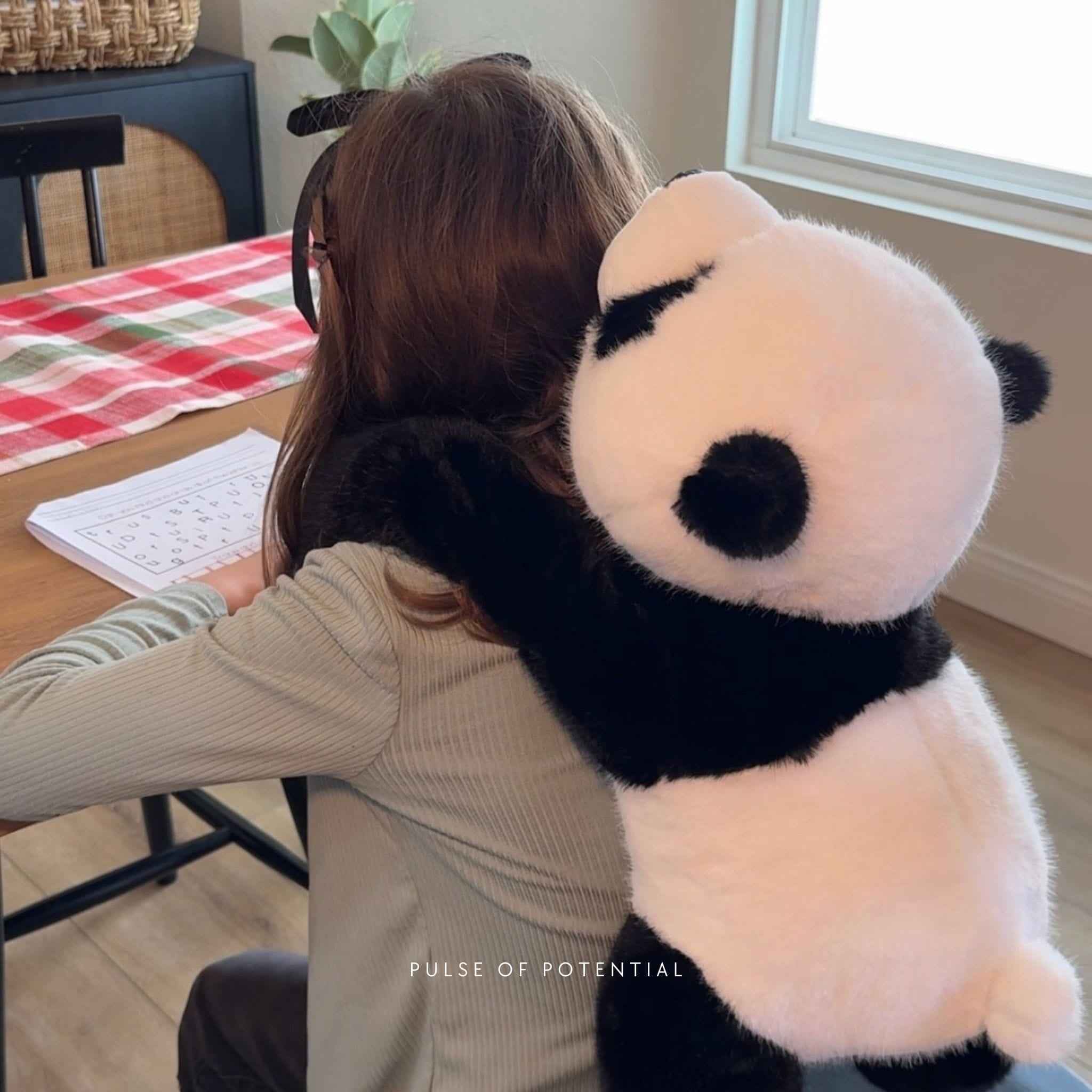 Pookie the Panda Weighted Hug Buddy for Children - Image 13