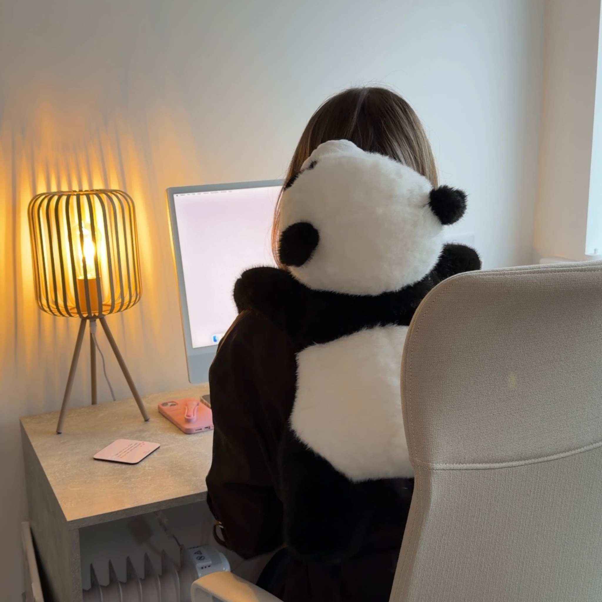 Pookie the Panda Weighted Animal for Valentine's Day - Image 12