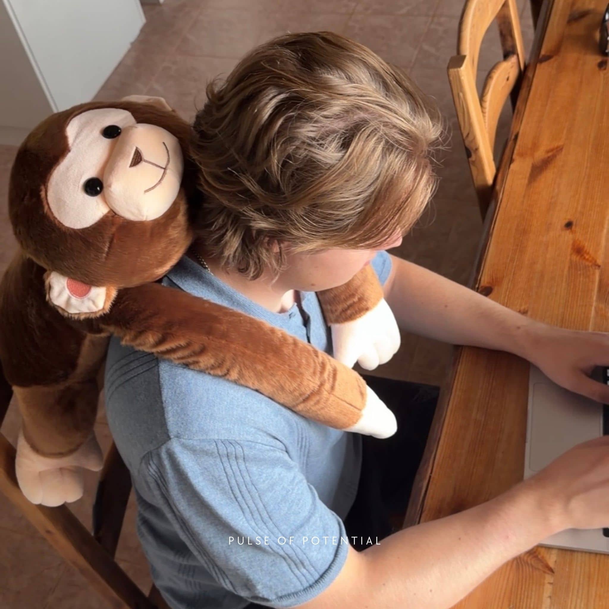 Marty the Monkey Weighted Animal - Image 13