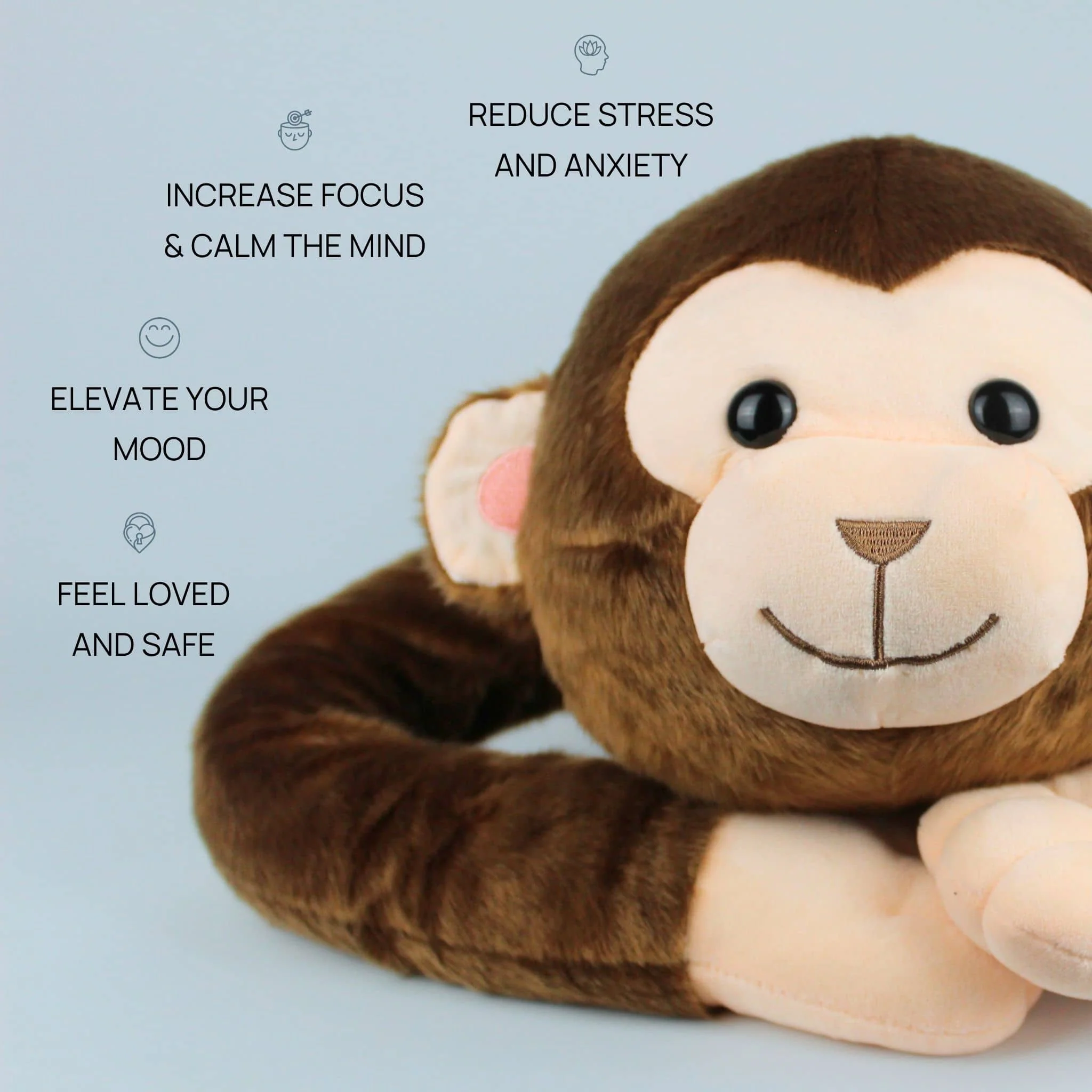 Marty the Monkey Weighted Animal - Image 3