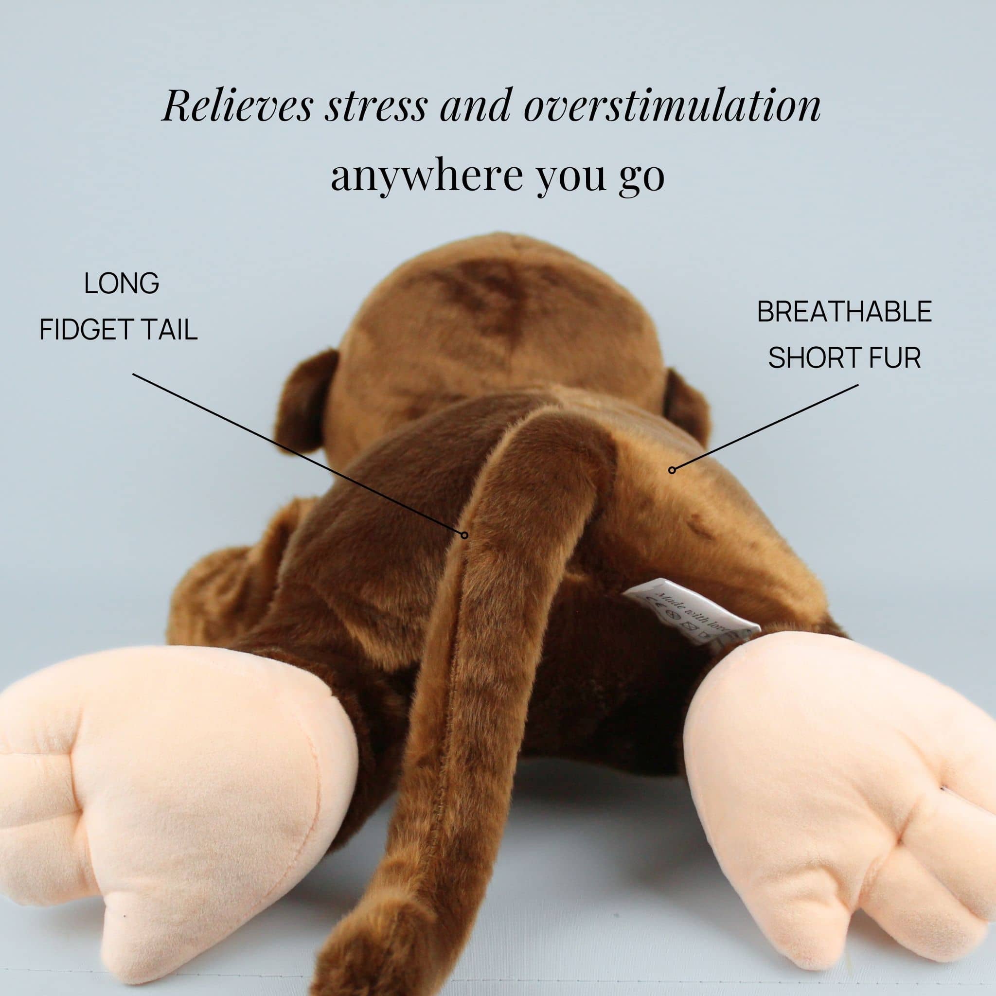 Marty the Monkey Weighted Animal - Image 6
